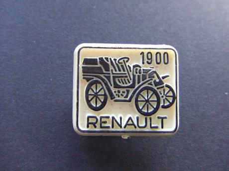 Renault 1900 oldtimer zwart-wit